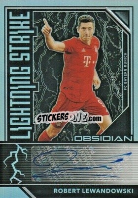 Sticker Robert Lewandowski - Obsidian Soccer 2019-2020 n. LS-6 - Panini