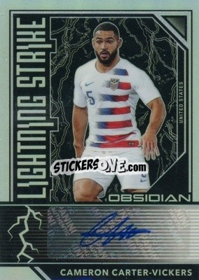 Figurina Cameron Carter-Vickers - Obsidian Soccer 2019-2020 - Panini