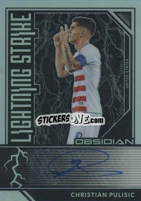 Sticker Christian Pulisic - Obsidian Soccer 2019-2020 n. LS-10 - Panini