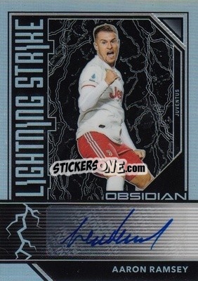 Sticker Aaron Ramsey - Obsidian Soccer 2019-2020 n. LS-19 - Panini