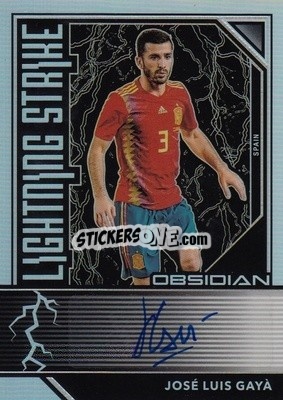 Cromo Jose Luis Gaya - Obsidian Soccer 2019-2020 - Panini