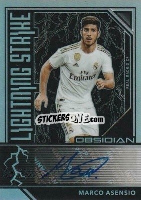 Sticker Marco Asensio - Obsidian Soccer 2019-2020 n. LS-30 - Panini