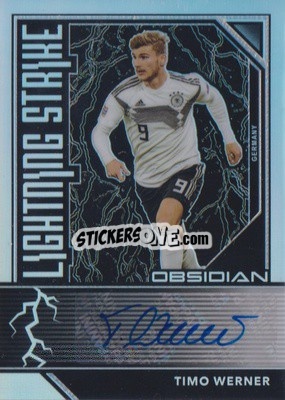 Sticker Timo Werner - Obsidian Soccer 2019-2020 - Panini