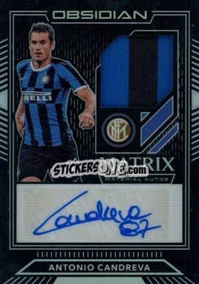 Sticker Antonio Candreva - Obsidian Soccer 2019-2020 n. MMA-5 - Panini