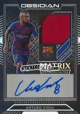 Sticker Arturo Vidal - Obsidian Soccer 2019-2020 n. MMA-6 - Panini