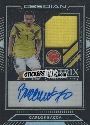 Sticker Carlos Bacca - Obsidian Soccer 2019-2020 n. MMA-10 - Panini