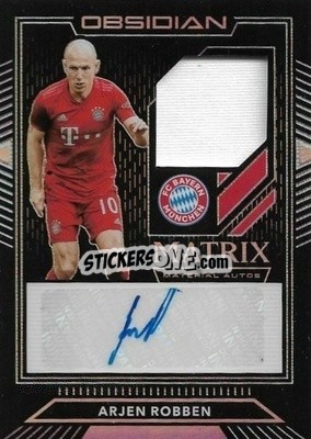 Sticker Arjen Robben - Obsidian Soccer 2019-2020 n. MMA-13 - Panini