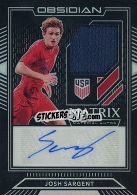 Sticker Josh Sargent - Obsidian Soccer 2019-2020 n. MMA-24 - Panini