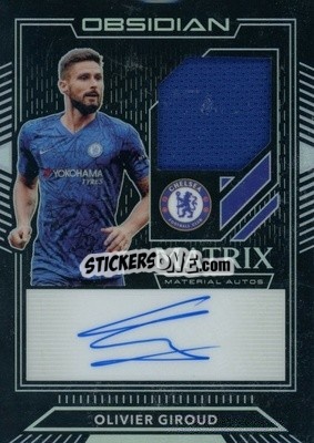 Sticker Olivier Giroud - Obsidian Soccer 2019-2020 n. MMA-36 - Panini