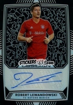 Sticker Robert Lewandowski - Obsidian Soccer 2019-2020 n. O-23 - Panini
