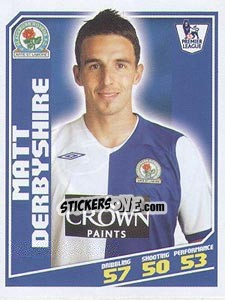 Cromo Matt Derbyshire - Premier League Inglese 2008-2009 n. 62 - Topps