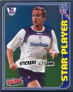 Sticker Kevin Davies (Star Player) - Premier League Inglese 2008-2009 n. 68 - Topps