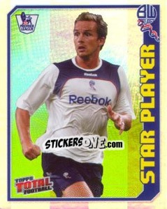 Sticker Kevin Davies (Star Player) - Premier League Inglese 2008-2009 - Topps