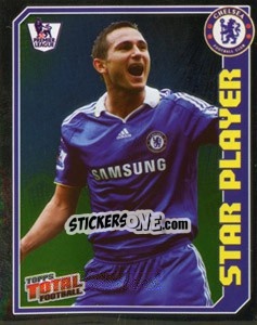 Sticker Frank Lampard (Star Player) - Premier League Inglese 2008-2009 n. 89 - Topps
