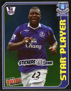 Cromo Yakubu Ayegbeni (Star Player) - Premier League Inglese 2008-2009 - Topps