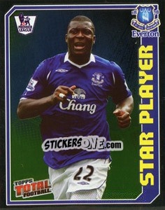 Cromo Yakubu Ayegbeni (Star Player) - Premier League Inglese 2008-2009 n. 110 - Topps