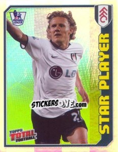 Sticker Jimmy Bullard (Star Player) - Premier League Inglese 2008-2009 n. 131R - Topps