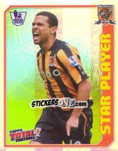 Figurina Deiberson Geovanni (Star Player) - Premier League Inglese 2008-2009 - Topps