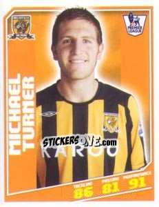 Sticker Michael Turner - Premier League Inglese 2008-2009 - Topps