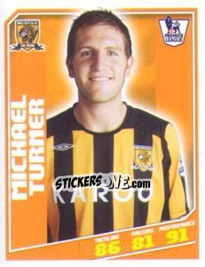 Sticker Michael Turner - Premier League Inglese 2008-2009 n. 159 - Topps