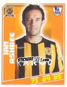 Sticker Ian Ashbee - Premier League Inglese 2008-2009 - Topps