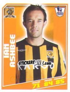 Sticker Ian Ashbee - Premier League Inglese 2008-2009 n. 161 - Topps