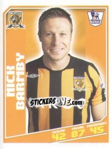 Sticker Nick Barmby - Premier League Inglese 2008-2009 - Topps