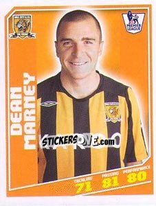 Figurina Dean Marney - Premier League Inglese 2008-2009 - Topps