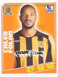 Sticker Caleb Folan - Premier League Inglese 2008-2009 n. 169 - Topps