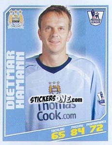 Sticker Dietmar Hamann - Premier League Inglese 2008-2009 - Topps