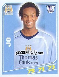 Figurina Jo - Premier League Inglese 2008-2009 - Topps