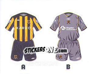 Sticker Hull City Kits - Premier League Inglese 2008-2009 - Topps
