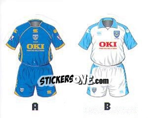 Sticker Portsmouth Kits - Premier League Inglese 2008-2009 - Topps