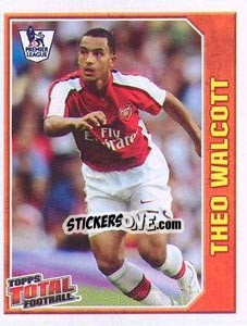 Sticker Theo Walcott - Premier League Inglese 2008-2009 n. 233 - Topps
