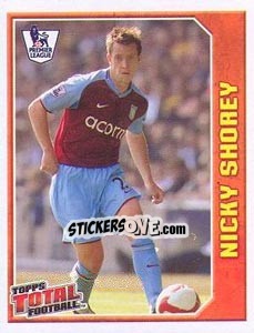Figurina Nicky Shorey - Premier League Inglese 2008-2009 n. 234 - Topps