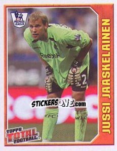 Sticker Jussi Jaaskelainen - Premier League Inglese 2008-2009 n. 236 - Topps