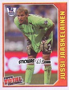 Sticker Jussi Jaaskelainen - Premier League Inglese 2008-2009 - Topps