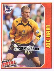 Sticker Joe Hart - Premier League Inglese 2008-2009 n. 242 - Topps