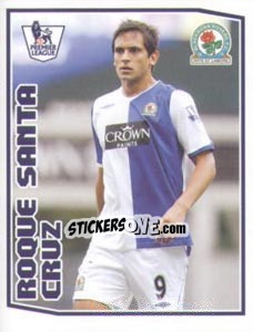 Sticker Roque Santa Cruz - Premier League Inglese 2008-2009 - Topps