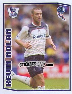 Sticker Kevin Nolan - Premier League Inglese 2008-2009 - Topps