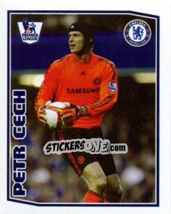 Sticker Petr Cech - Premier League Inglese 2008-2009 n. 257 - Topps
