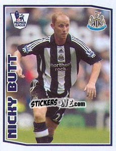 Figurina Nicky Butt - Premier League Inglese 2008-2009 - Topps