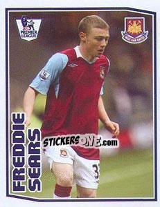 Figurina Freddy Sears - Premier League Inglese 2008-2009 - Topps