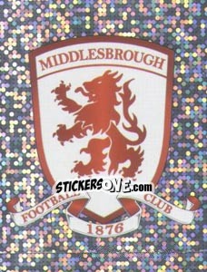 Sticker Club Emblem - Premier League Inglese 2008-2009 n. 292 - Topps