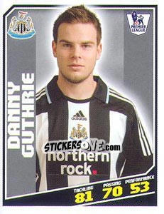 Sticker Danny Guthrie - Premier League Inglese 2008-2009 n. 326 - Topps