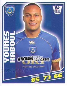 Sticker Younes Kaboul - Premier League Inglese 2008-2009 - Topps