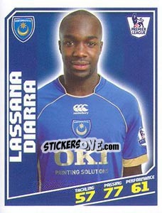 Cromo Lassana Diarra - Premier League Inglese 2008-2009 - Topps