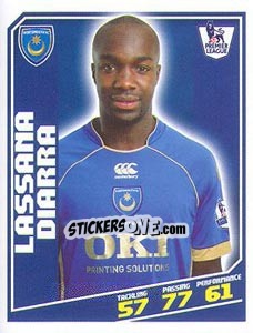 Figurina Lassana Diarra - Premier League Inglese 2008-2009 - Topps