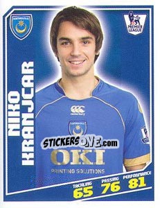 Figurina Niko Kranjcar - Premier League Inglese 2008-2009 - Topps
