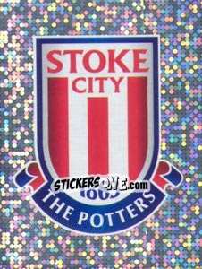 Sticker Club Emblem - Premier League Inglese 2008-2009 n. 355 - Topps
